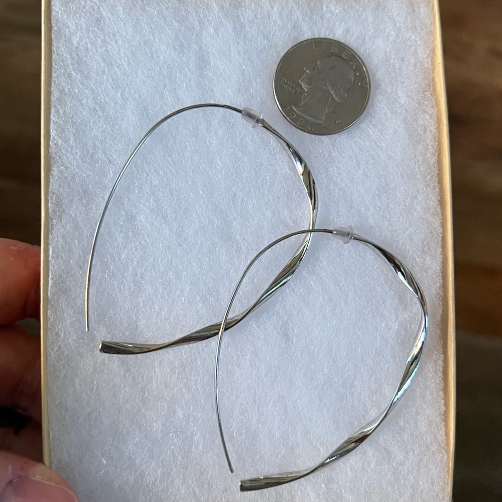 Sterling silver earrings
